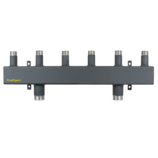 Distribuitor pentru instalatii termice cu 3 circuite, 1 1/2"